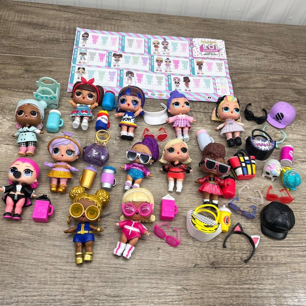 HUGE Lot LOL Surprise! - Dolls, Clothes Pets &‎ Accessories under wraps